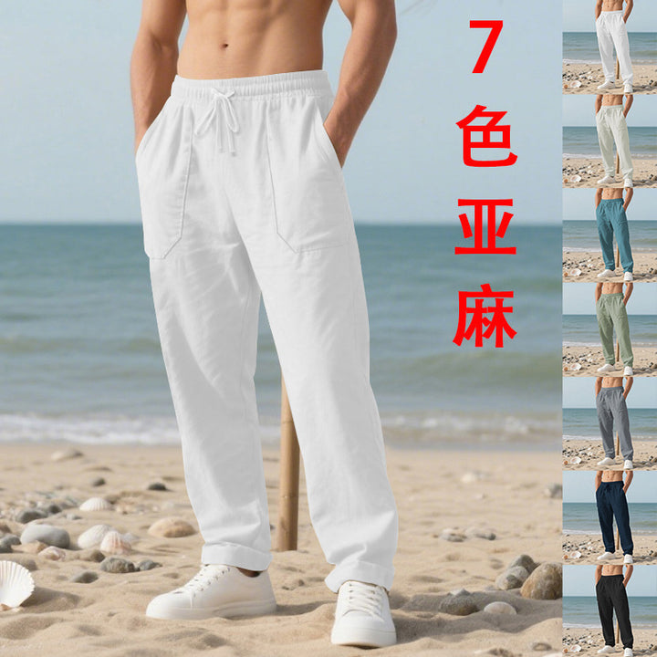 Men's Relaxed Beach Pants Lisslune
