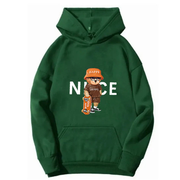Women hoodie with vibrant cartoon design Lisslune