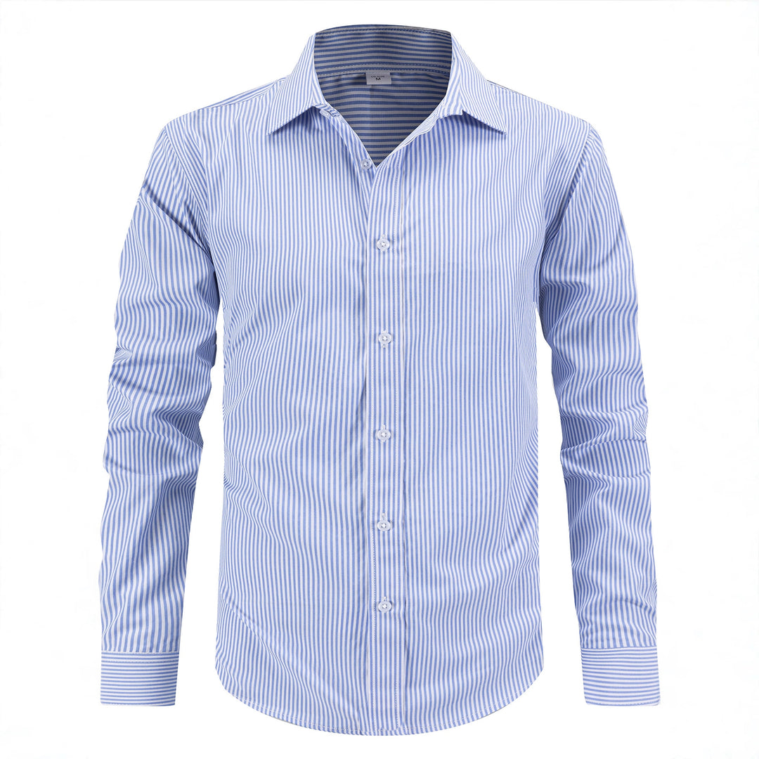 Men's striped long sleeve shirt Lisslune