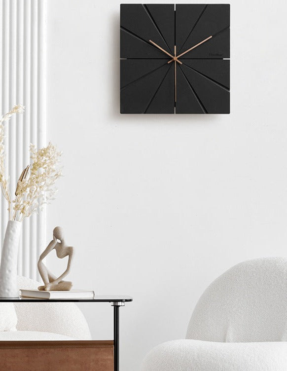 Lisslune | Minimalist Modern Silent Wall Clock for Living Room