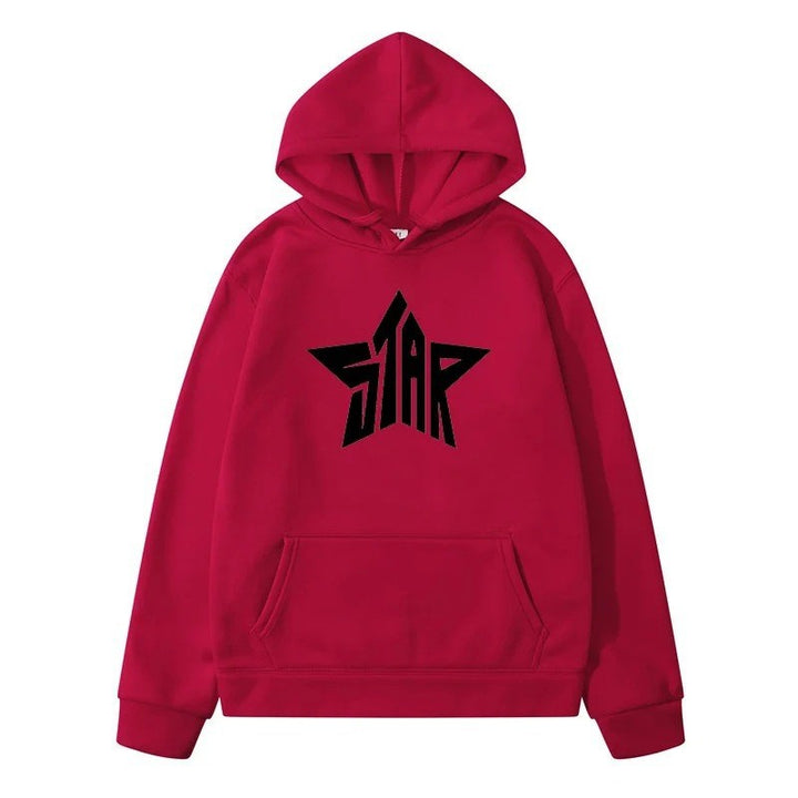 Women's hoodie with stylish star motif Lisslune