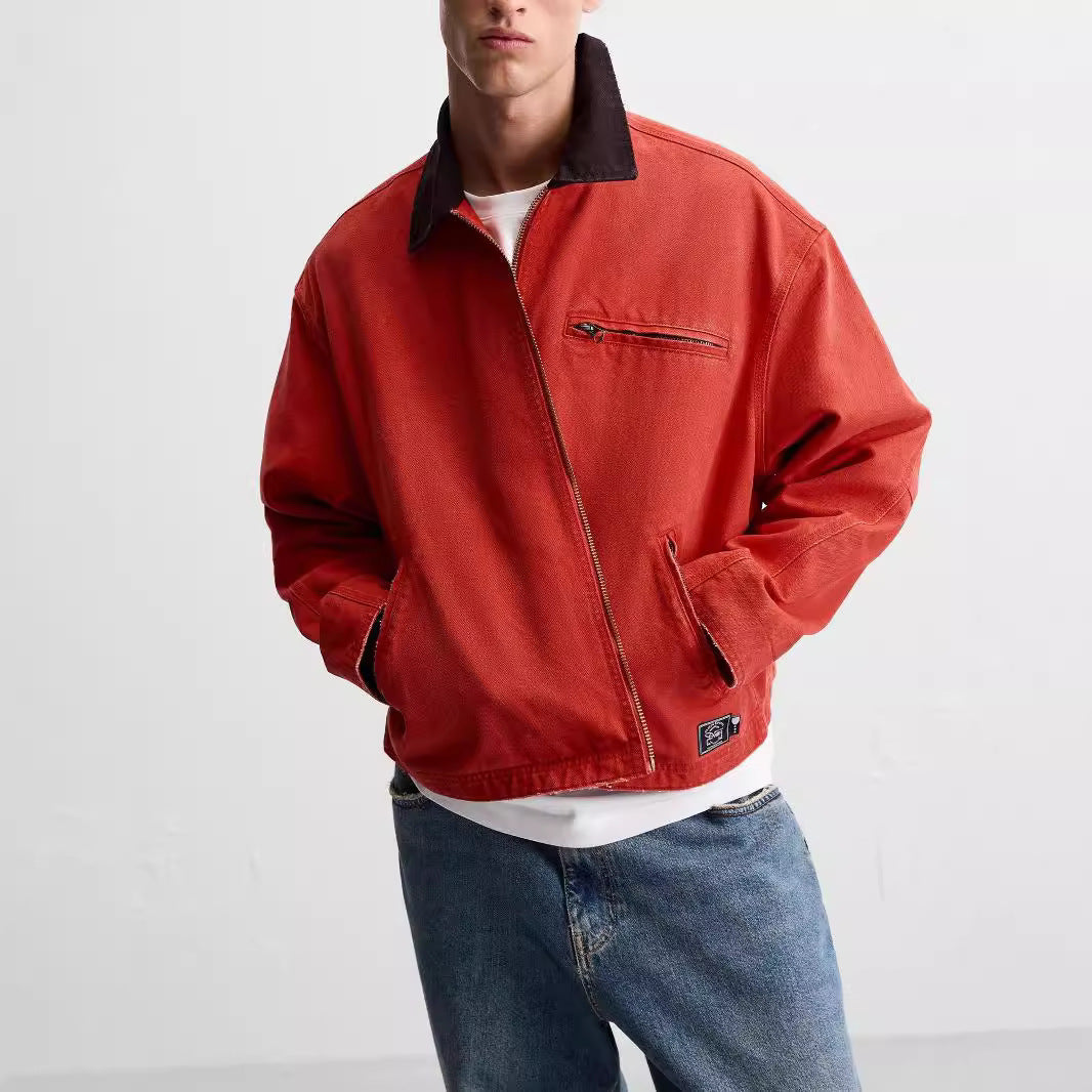 Men's versatile and durable worker jacket Lisslune