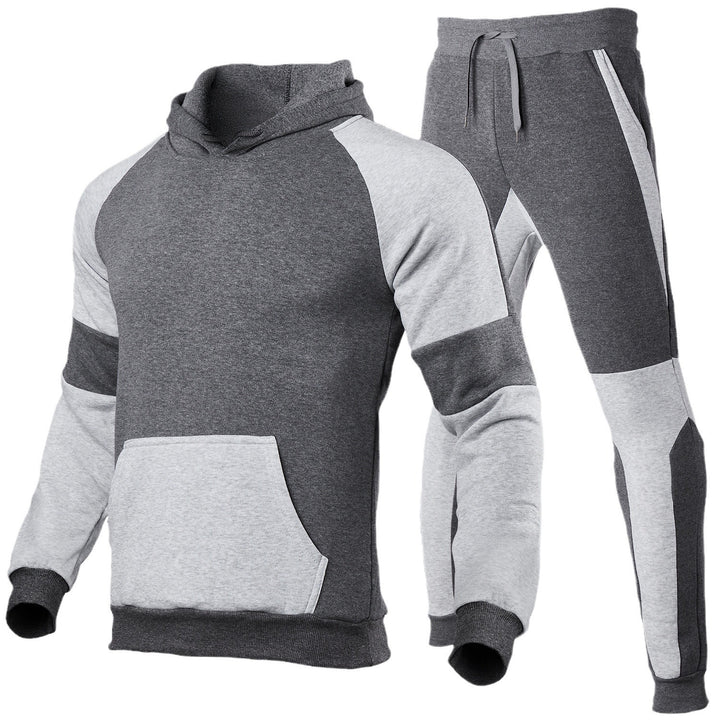 Men's sporty hoodie and jogging set with breathable inserts Lisslune