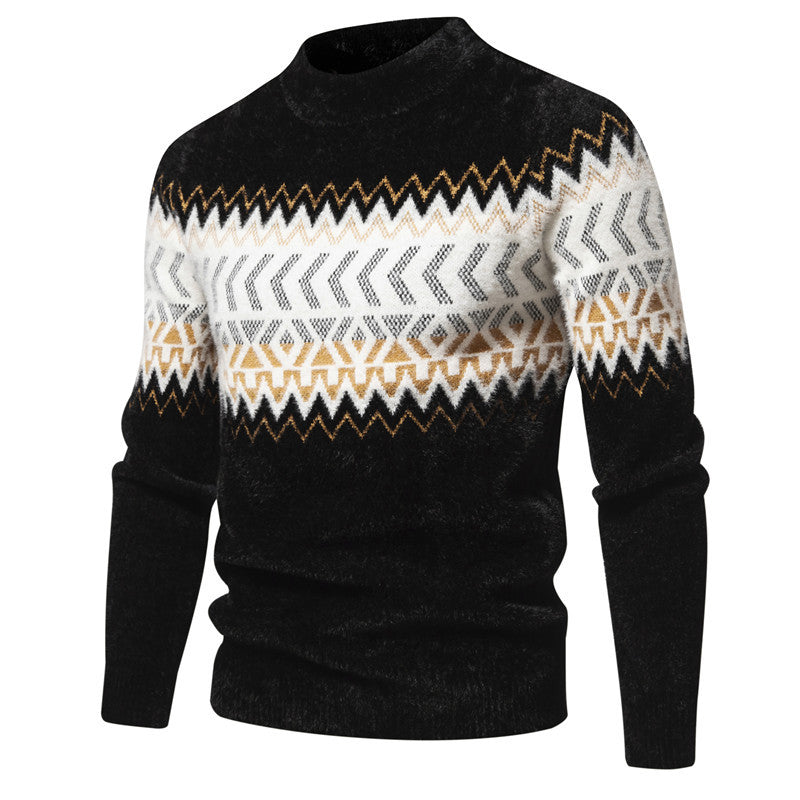Men's Turtleneck Sweater Lisslune