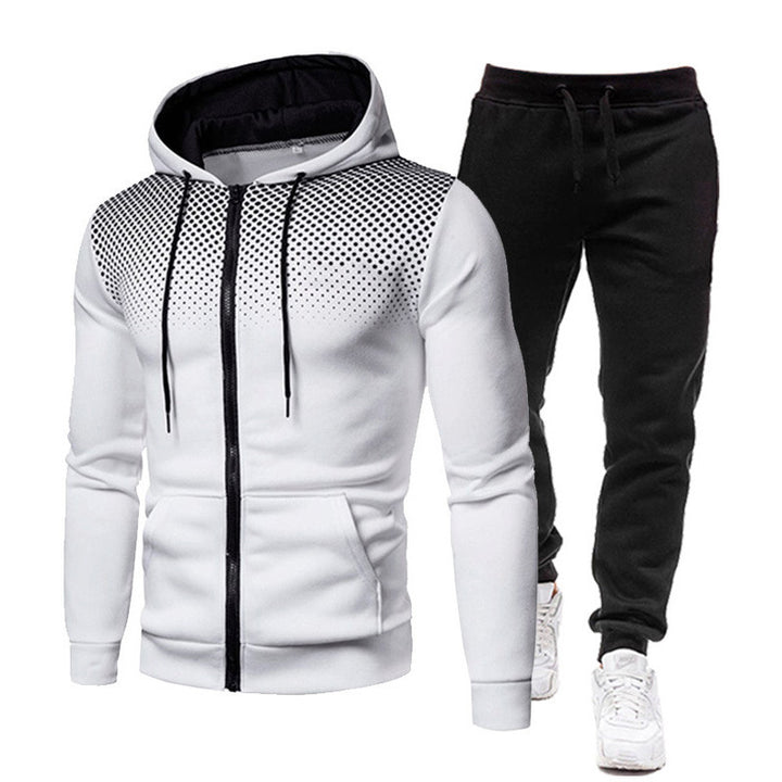 Men's Sporty Tracksuit with Breathable Properties Lisslune