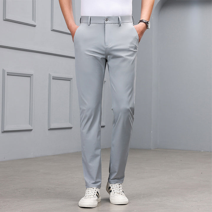 Men's comfortable stretch trousers with practical cut Lisslune