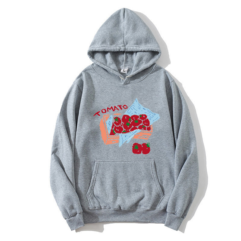 Women's hoodie with creative vegetable motif Lisslune