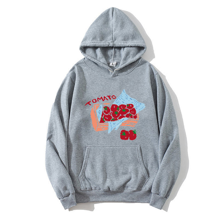 Women's hoodie with creative vegetable motif Lisslune