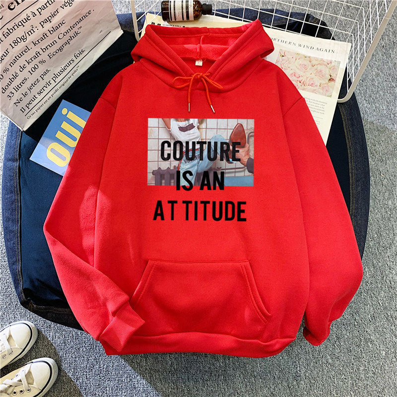 Women's hoodie with modern statement design Lisslune