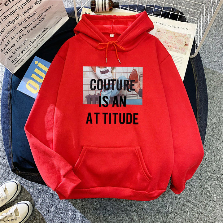 Women's hoodie with modern statement design Lisslune