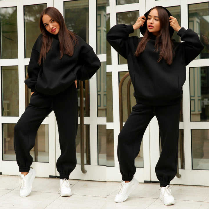 Women's comfortable hoodie and jogger set Lisslune
