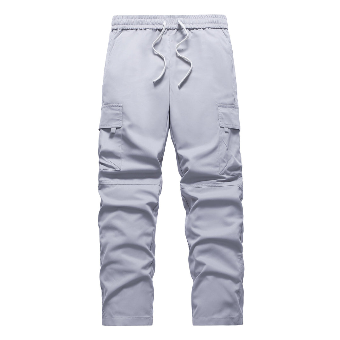 Men's Cargo Pants with Adjustable Waistband and Versatile Pockets Lisslune