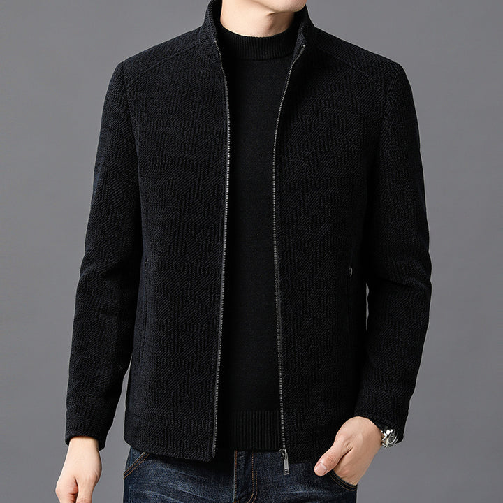 Men's Sporty and Elegant Jacket with Structured Design Lisslune