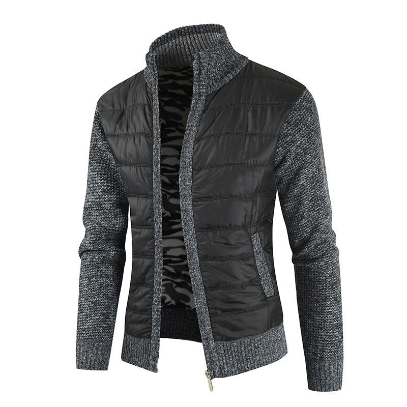 Men's functional jacket with modern stand-up collar and innovative materials Lisslune