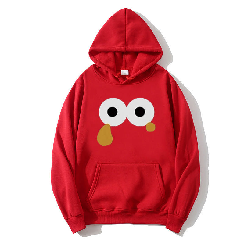 Women's hoodie with eye-catching cartoon print Lisslune