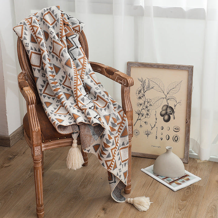 Lisslune | Boho Navajo Sunlight Bedspread