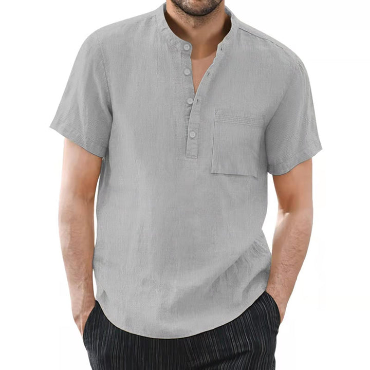 Men's Short Sleeve Shirt Lisslune