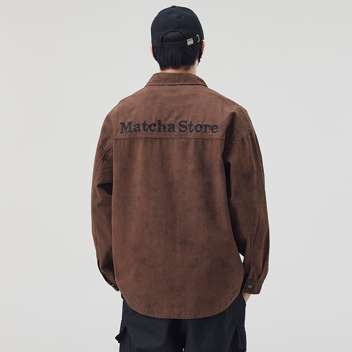 Men's Oversized Shirt Jacket Lisslune