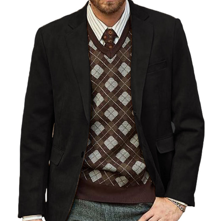Men's elegant sports blazer with modern cut and fine details Lisslune