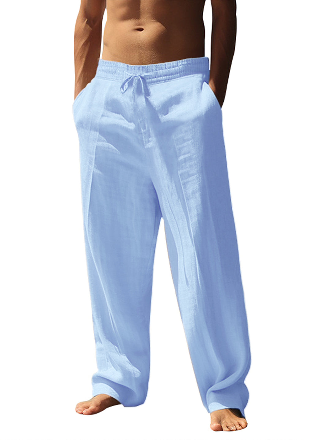 Men's Lightweight and Airy Beach Pants Lisslune