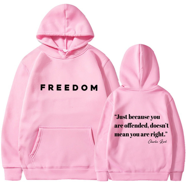 Women’s hoodie with inspiring lettering and casual fit Lisslune