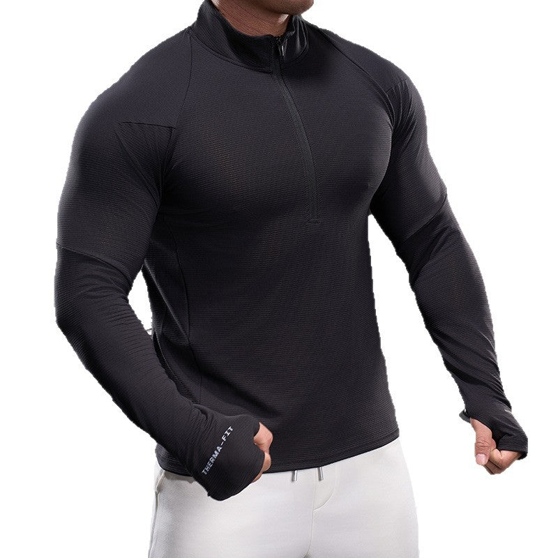 Men's Breathable Functional Shirt with Half Zipper Lisslune