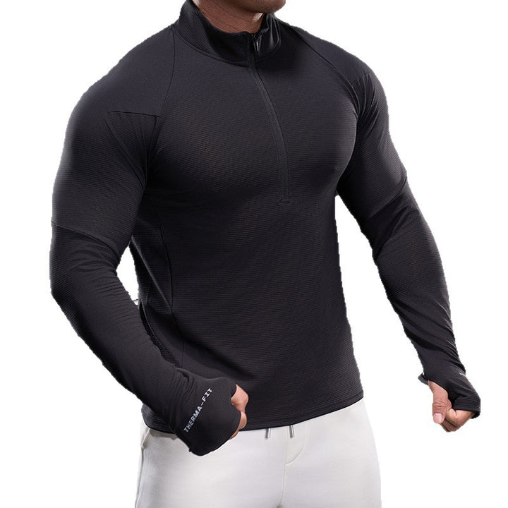 Men's Breathable Functional Shirt with Half Zipper Lisslune