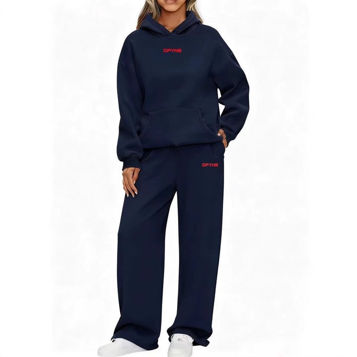 Women's casual jogging suit made of soft sweat material Lisslune
