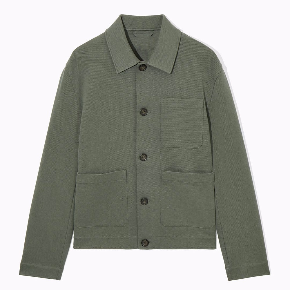 Men's fashionable jacket with patch pockets and high-quality material Lisslune