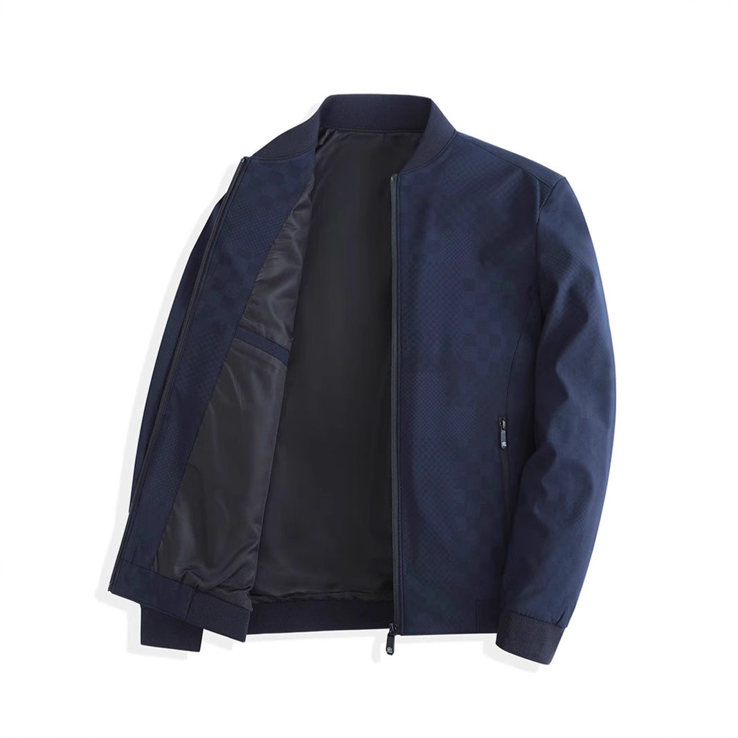 Men's modern leisure jacket with practical pockets Lisslune