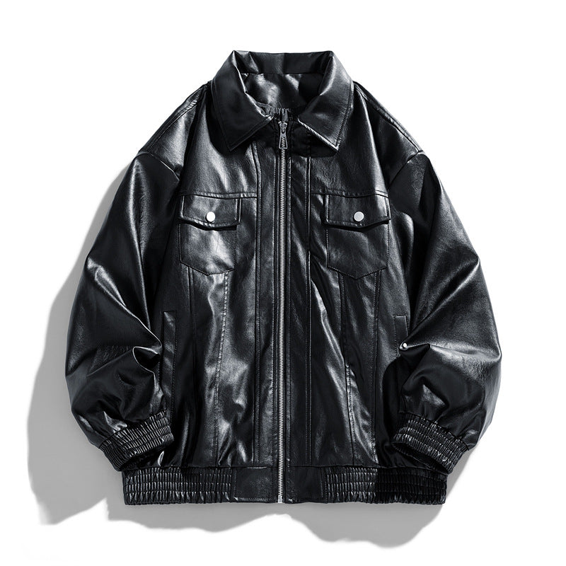 Men's Leather Jacket Lisslune