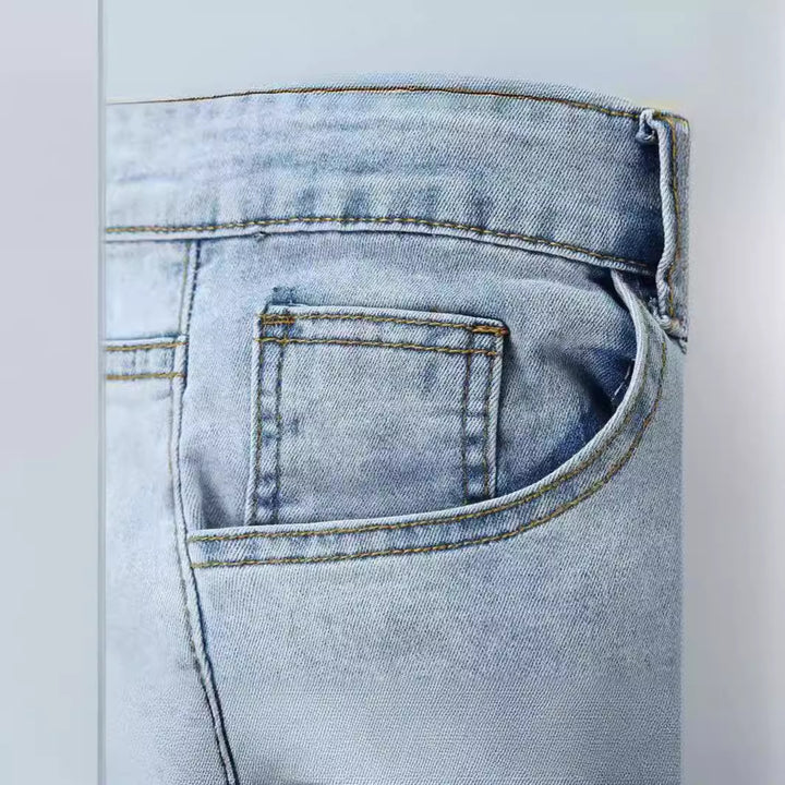 Herren Destroyed Jeans mit modernen Distressed-Effekten Lisslune