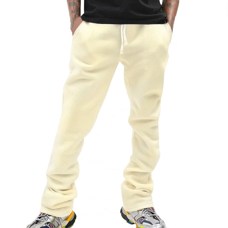 Men's comfortable sweatpants with elastic waistband and side pockets Lisslune