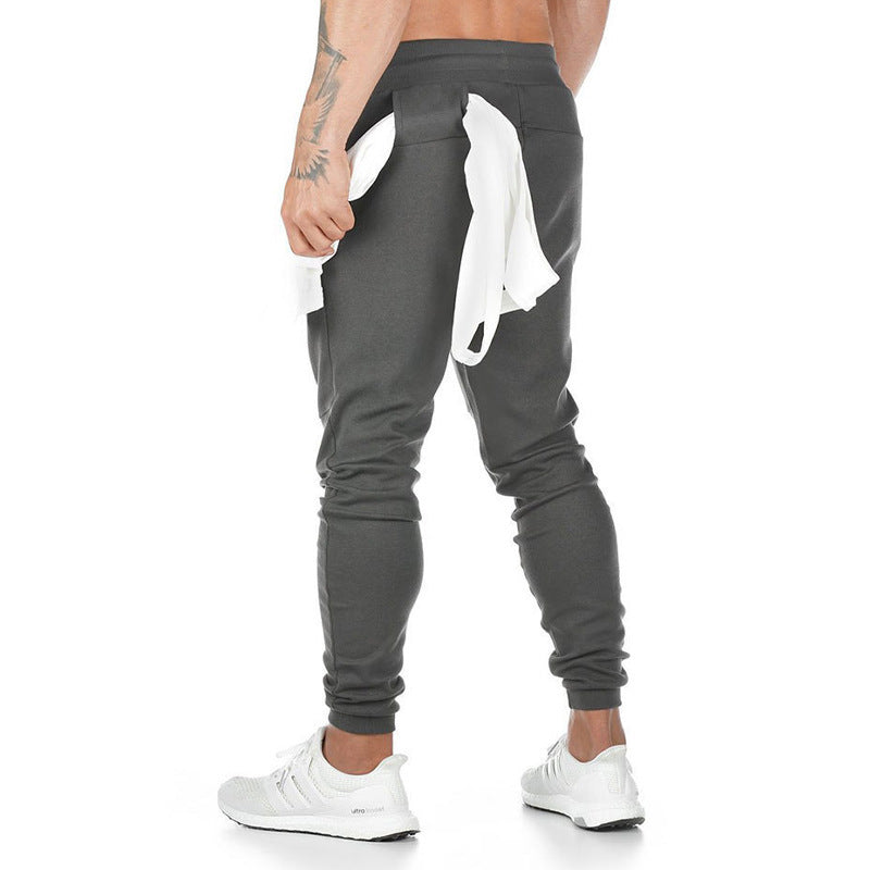 Men's sweatpants with a slim fit and adjustable waistband Lisslune