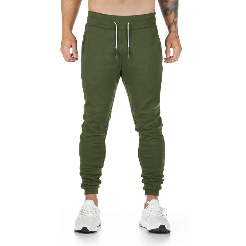 Men's Sporty Jogging Pants with Practical Zipper Pockets Lisslune