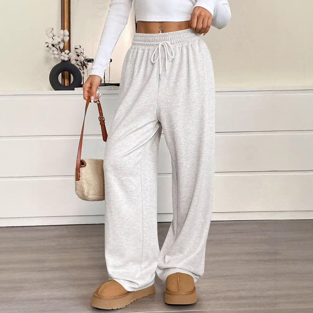 Damen Bequeme Freizeithose mit elastischem Bund Lisslune