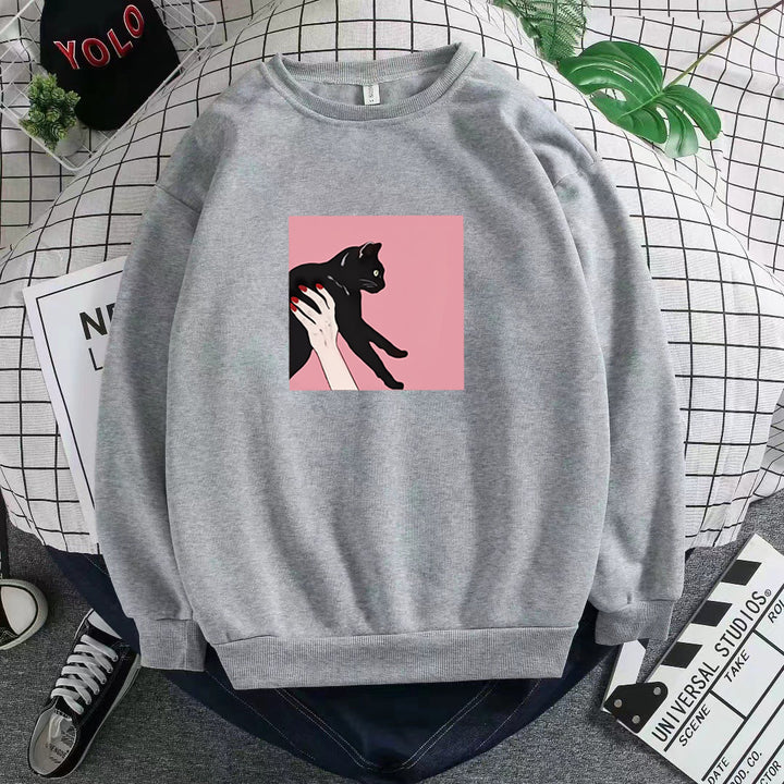 Women's casual sweatshirt with creative animal design Lisslune