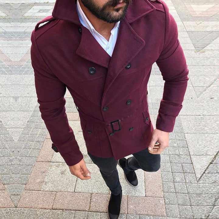 Men's stylish, tailored designer coat Lisslune