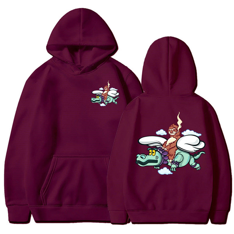Women's hoodie with creative graphic design and high-quality interior Lisslune