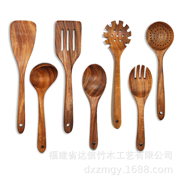Lisslune | Kitchen Set Made from Natural Teak Wood