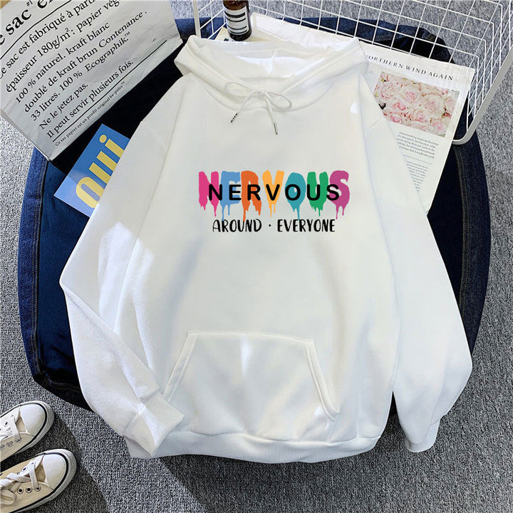 Women's hoodie with creative text Lisslune