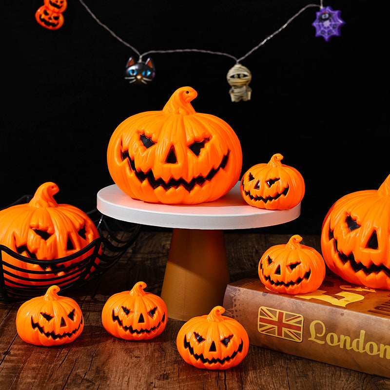 Rynx | Veranda Halloween Ideas New Halloween Decoration Pumpkin Light Party Atmosphere Decoration LED Pumpkin Light Halloween Carnival Party Decoration Light