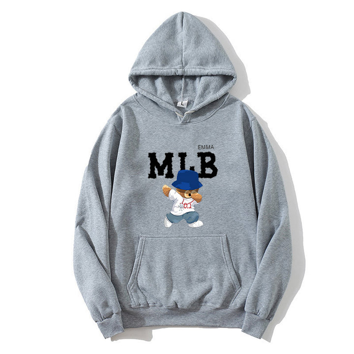 Women's hoodie with creative animal and script design Lisslune