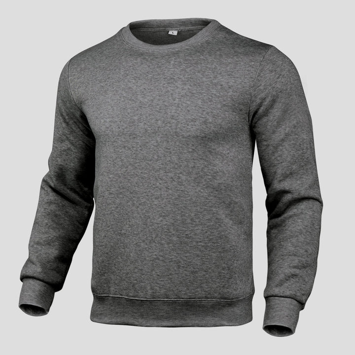 Men Comfortable Crew Neck Sweater made of high-quality cotton blend Lisslune