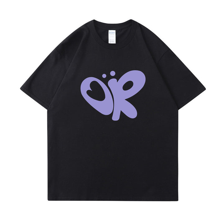 Women's casual T-shirt with unique graphic print Lisslune