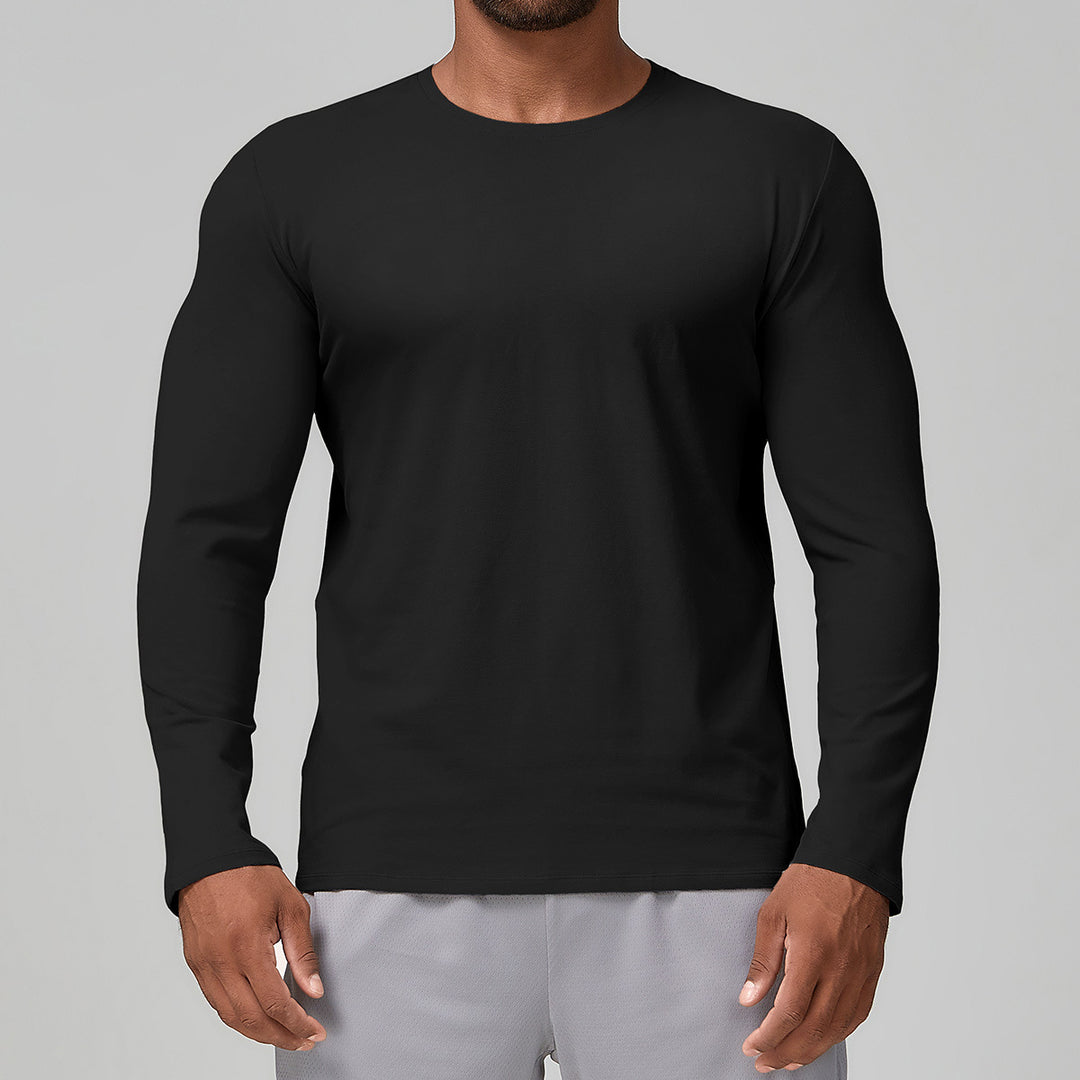 Men's Long-Sleeve Fitness Shirt Lisslune