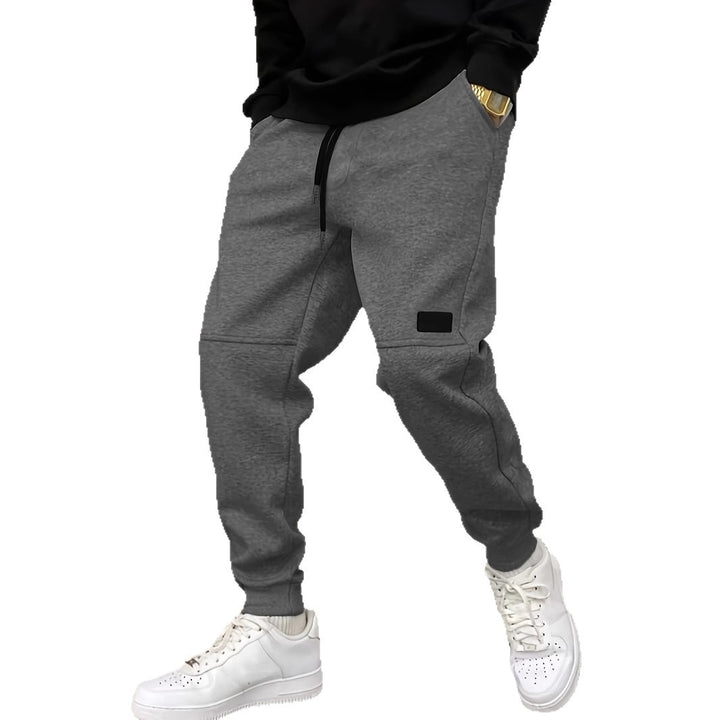 Men's sporty jogging pants with innovative pockets Lisslune