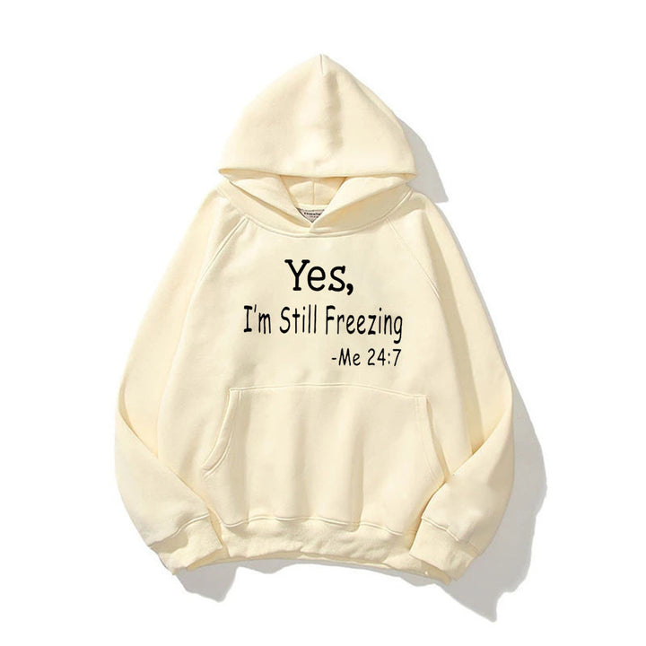 Women's hoodie with motivational quote and comfortable fit Lisslune