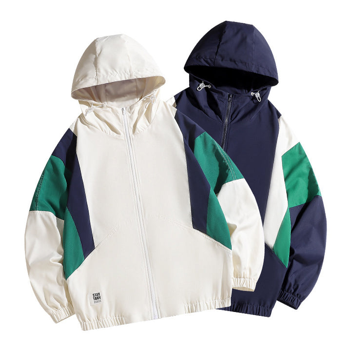 Men's Sporty Lightweight Jacket with Hood Lisslune