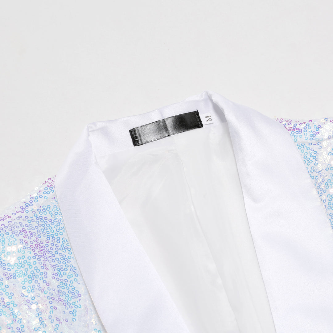Men's elegant sequin blazer in modern design Lisslune